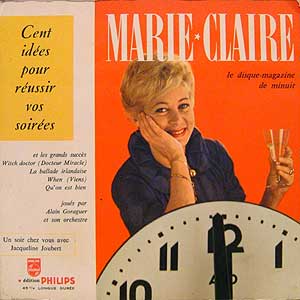 Alain Goraguer/Marie Claire le disque-magazine de minuit